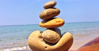 Trouvez l'équilibre - pierres